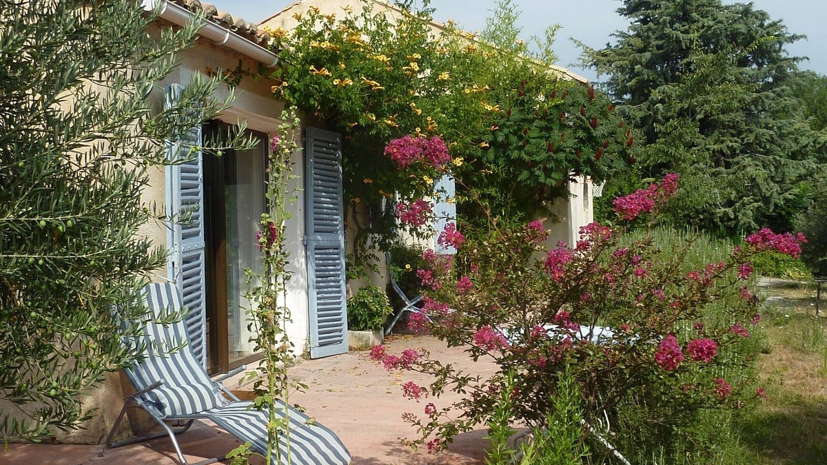 Mazan House | Self catering gite in an olive grove with exceptional view