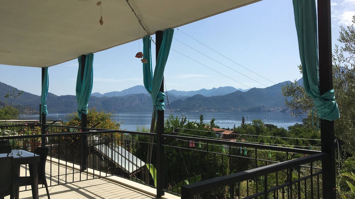 Selimiye House | Selimiye de huzurlu doğası deniz mavisi dağ yeşili içinde gülümse