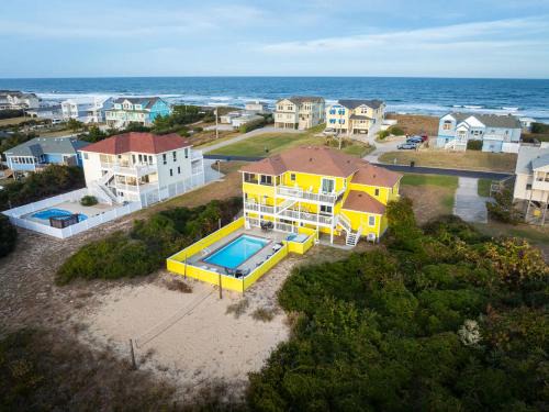 Southern Shores House | Semi Ocean Front Luxury Home Pool Spa Game Room