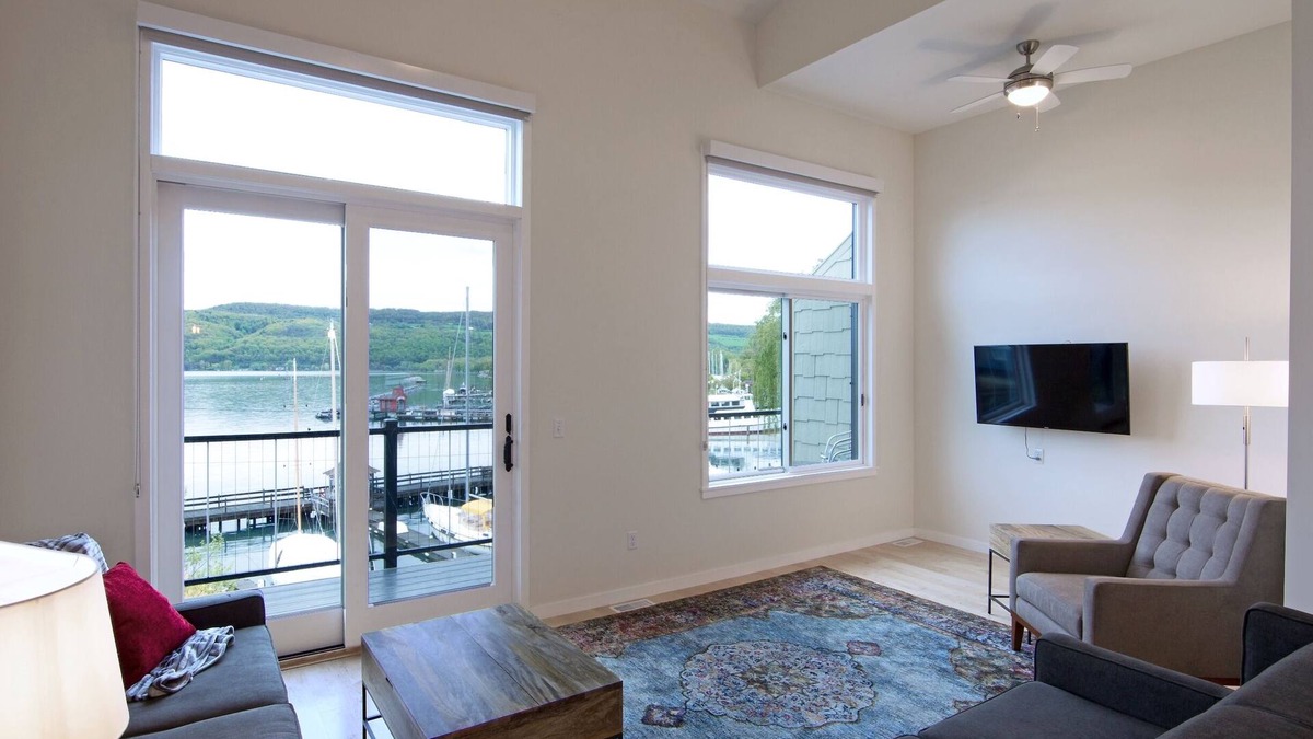 Watkins Glen House | Seneca Breeze Vacation Rental - Walking to Watkins Glen Attractions