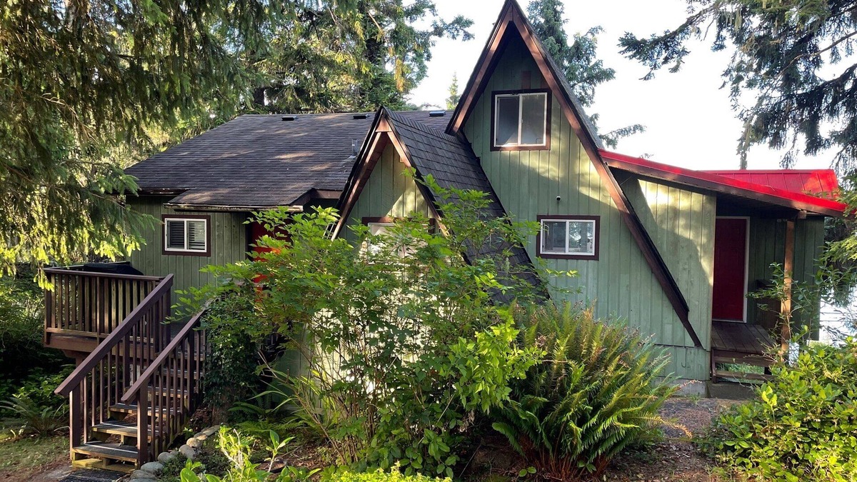 Otter Point House | Serene A-frame cabin with ocean and mountain views!