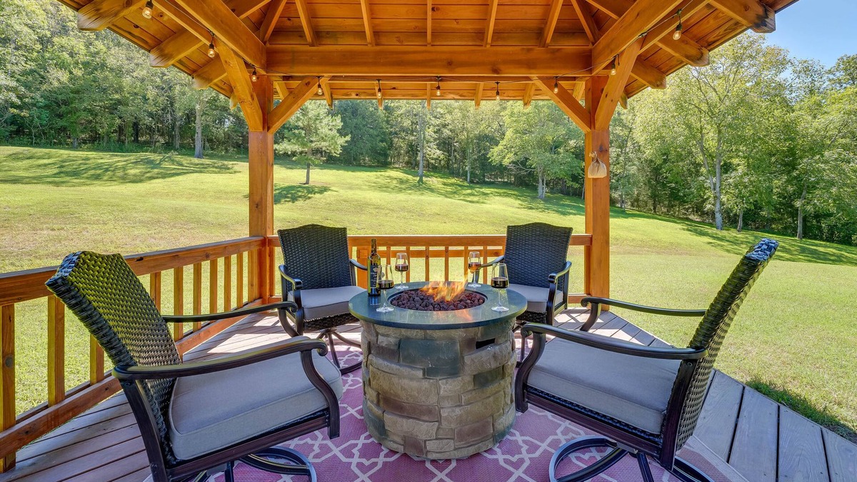 Squires House | Serene Ava Countryside Home w/Deck & Fire Pit