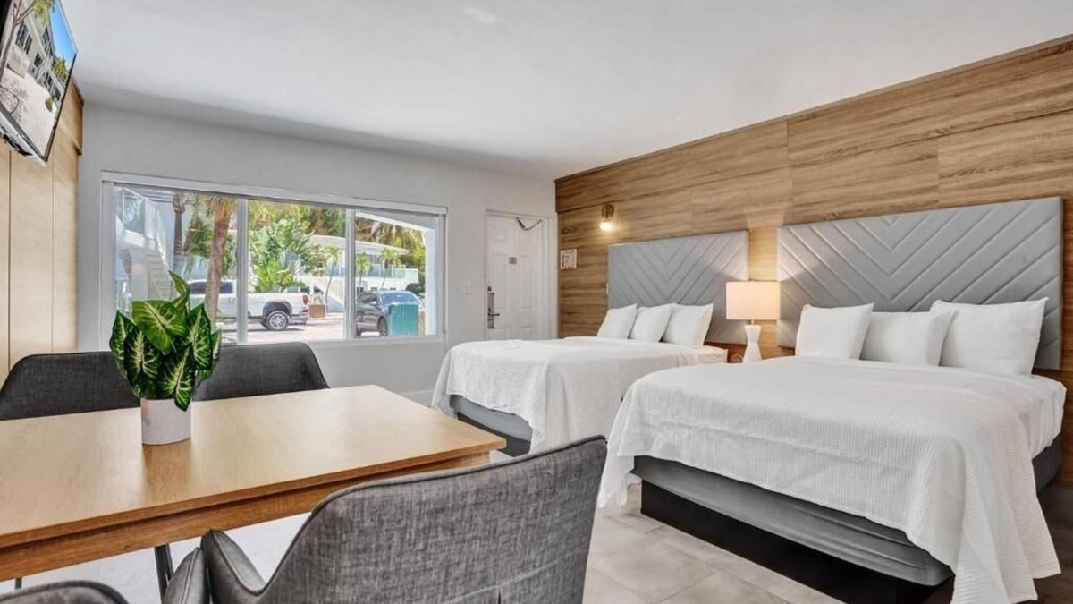 Galt Mile Hotel | Serene Beach Escape at The Garden Hotel – 2 Doubles with Kitchenette