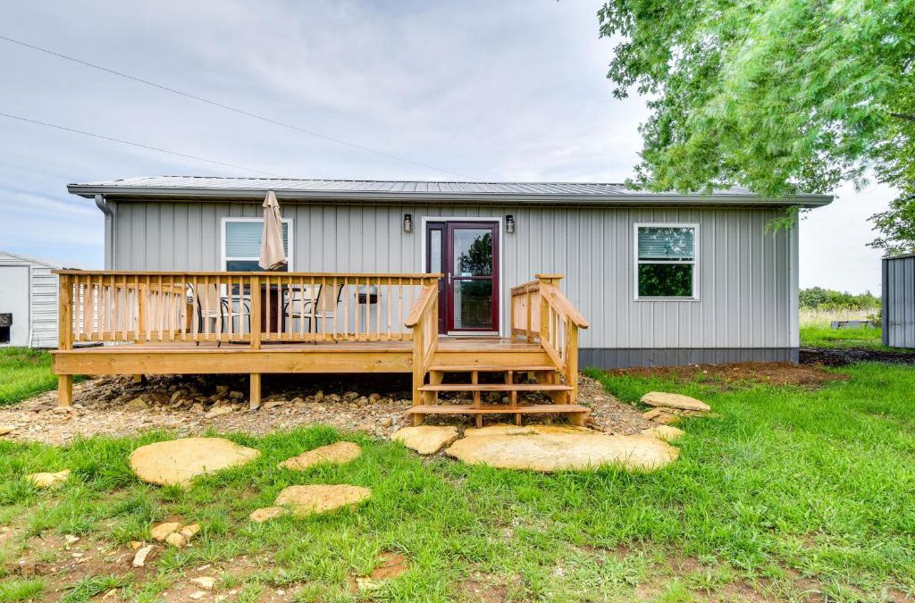 Bixby House | Serene Belgrade Hideaway with Fire Pit and Grill!