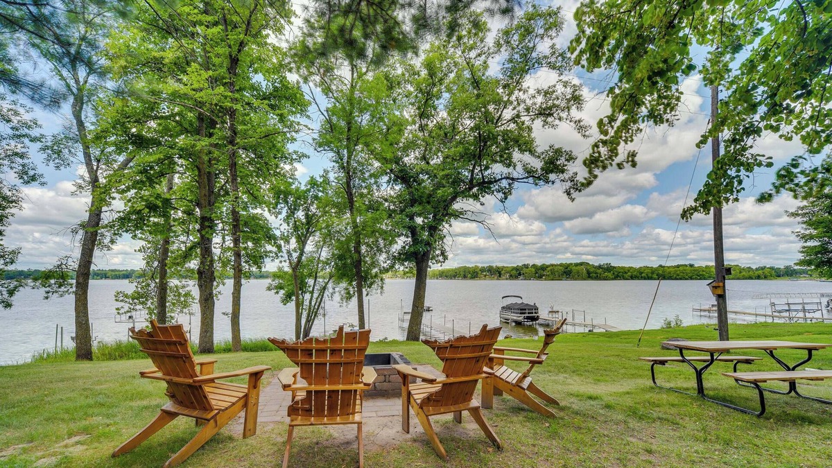 Pine City Cabin | Serene Cabin on Lake Pokegama w/ Dock & Fire Pit!