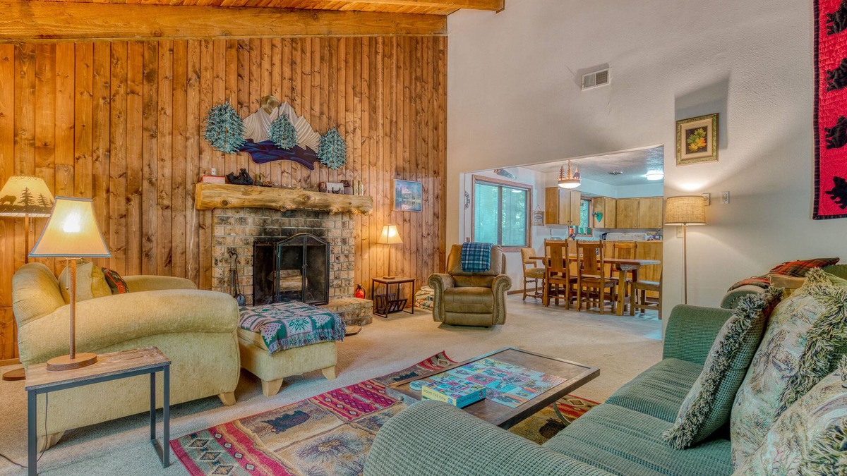 Rhododendron Cabin | Serene Cottage on the River with Firepit, Deck, and Bunk Room