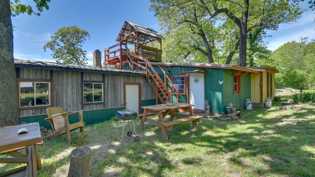 Carroll County House | Serene Green Forest Hideaway w/Spacious Yard