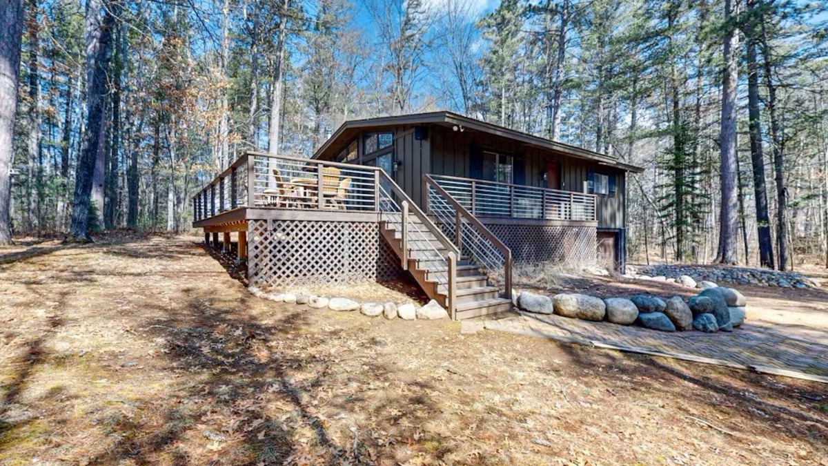 St Germain House | Serene house near golf with furnished deck, firepit, board games & washer/dryer
