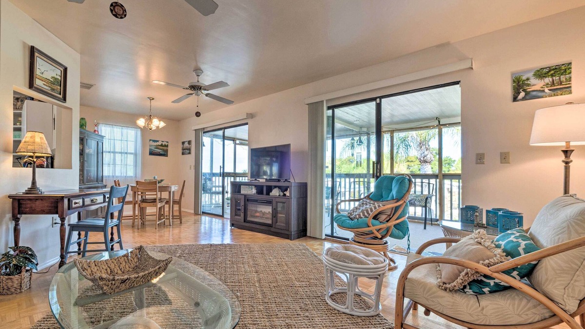 Cape Cay House | Serene Hudson Home on Canal w/Direct Gulf Access