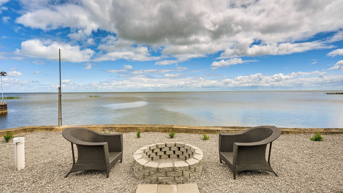 Standish Cottage | Serene Lakefront Standish Home w/Fire Pit & Grill