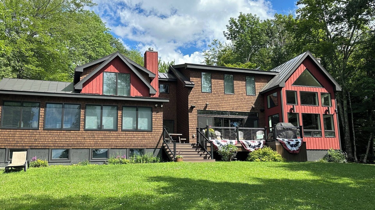 Embden House | Serene Lakeside Camp - Embden, ME