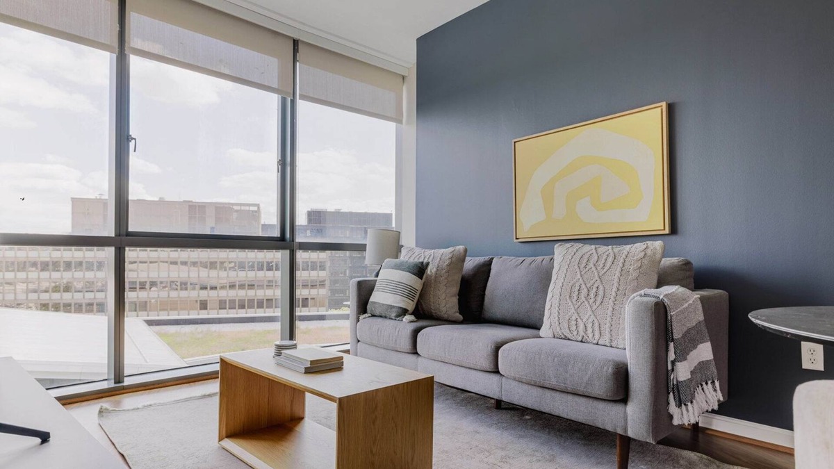 North Bethesda Apartment | Serene N Bethesda 1BR w/Rooftop Pool & W/D, nr Coffee, by Blueground
