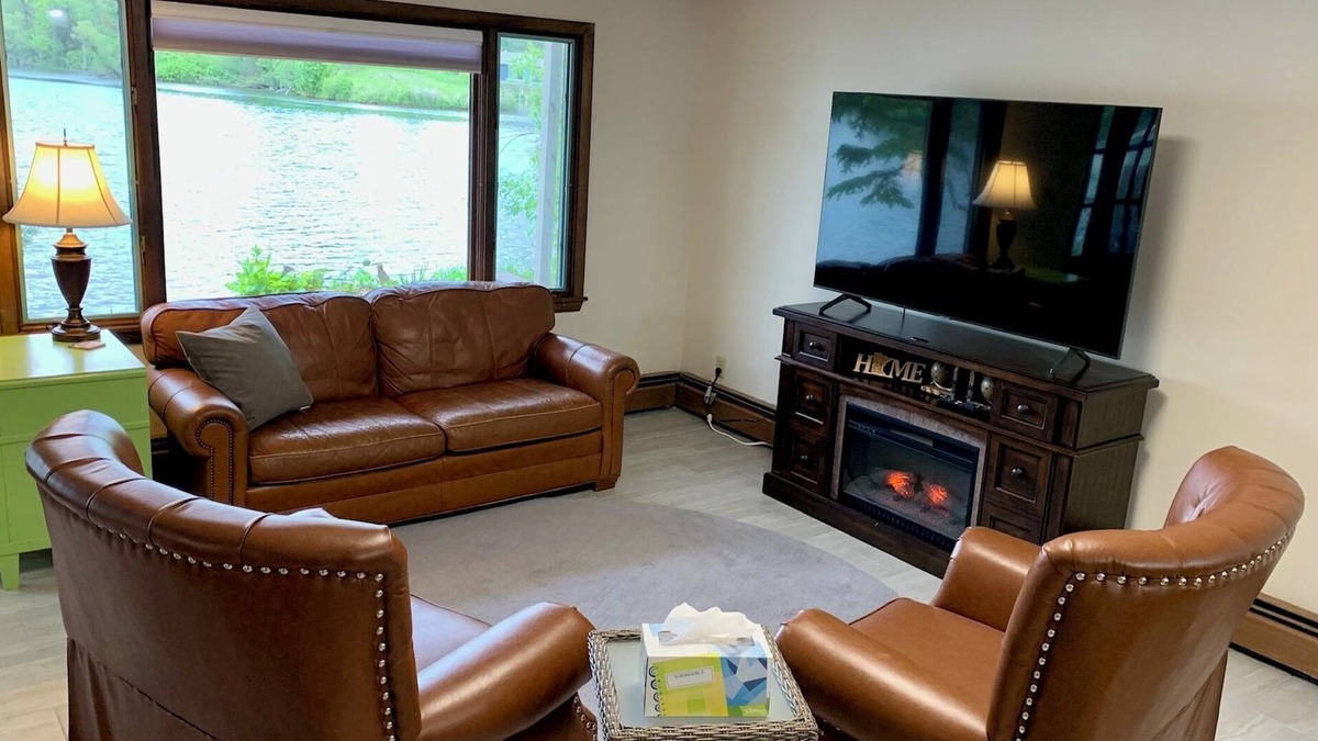Park Rapids Apartment | Serene river apartment walking distance to downtown and Heartland Trail!
