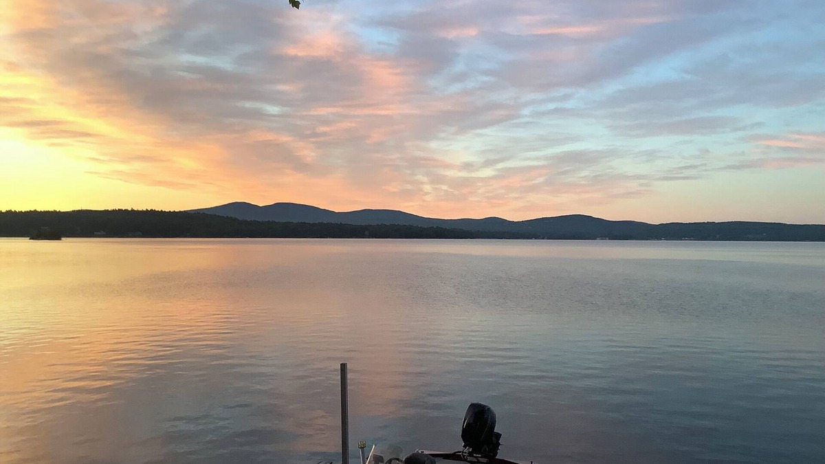 Laconia House | Serenity at Sunrise. Breathtaking Lakefront with Private Dock!