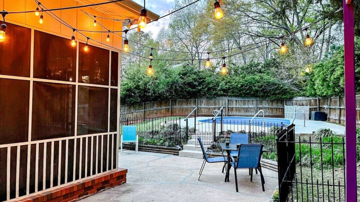 Harbison House | Serenity in the Suburbs | Pool & Patio | 4BR 3BA
