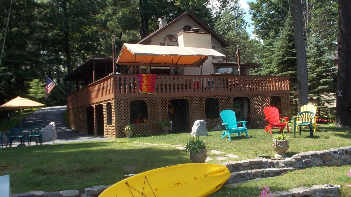 Lake George House | Serenity - Lake Front Home On Glen Lake Near Lake George