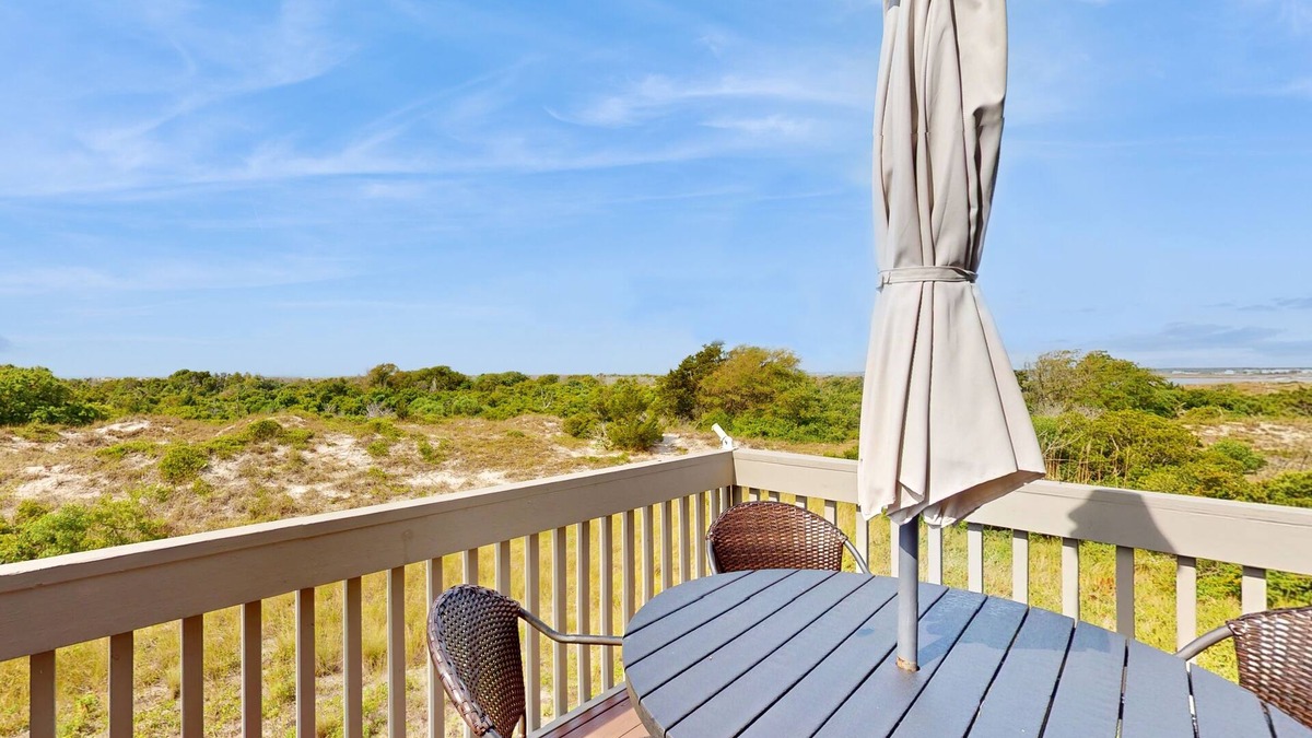 Topsail Beach House | Serenity Point duplex - ocean views & community pool - central AC & W/D