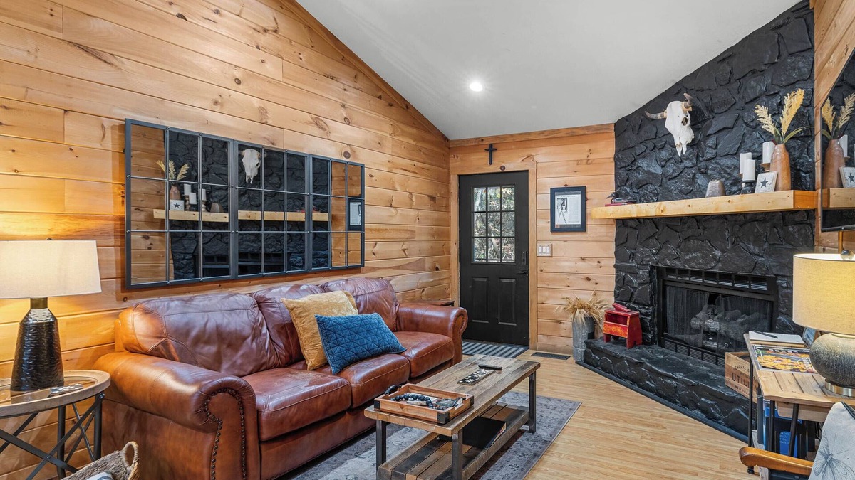 Sautee Nacoochee Cabin | Shadows Nest - Unique, Modern Rustic Design Holiday Home