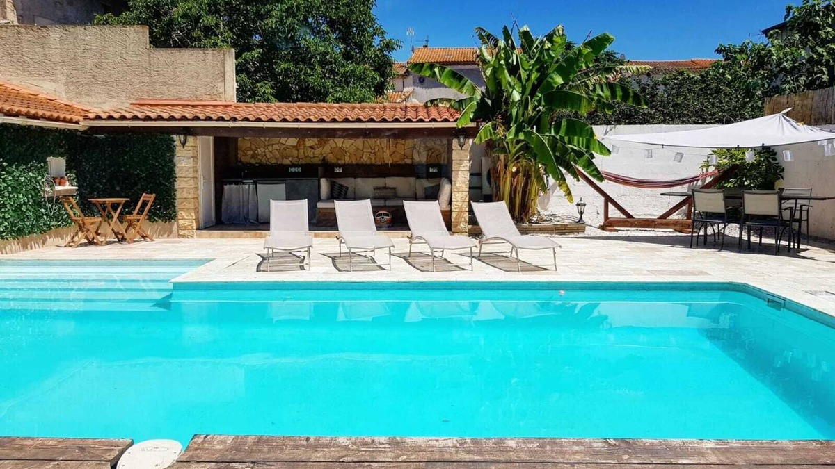 Sauvian Villa | Shangri-La | Heated pool & aircon | Beach 10 mins