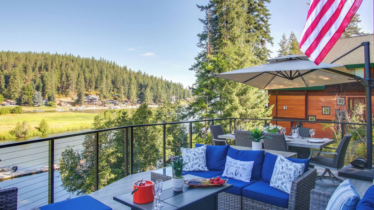 Coeur d'Alene House | Shared Boat Dock: Lakefront Coeur d'Alene Home