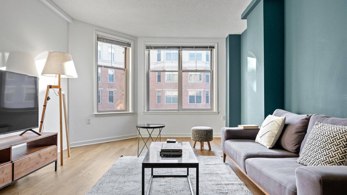 West End Apartment | Sharp Foggy Bottom 1BR w/Gym, Rooftop + Doorman by Blueground