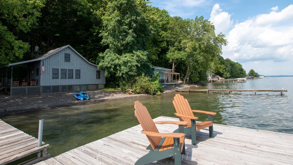 Ovid House | Sheldrake Solitude: "Simple and Private on Cayuga Lake