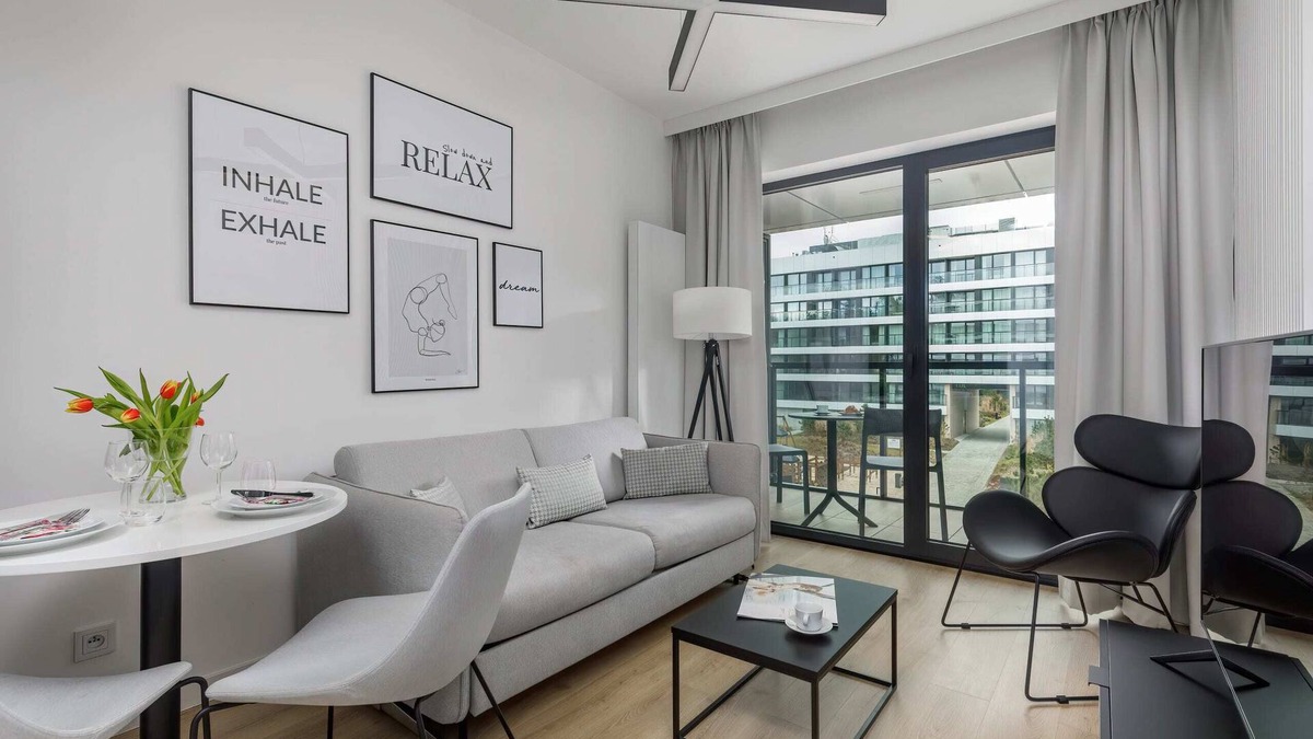 Trzebiatow Apartment | Shellter 117K | Beautiful Apartment | Air Conditioning