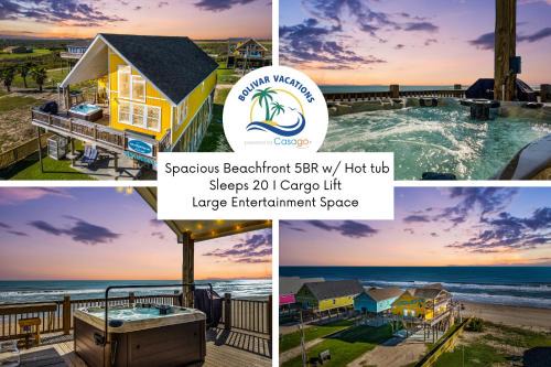 Port Bolivar House | Shenanigans! Beachfront & HotTub