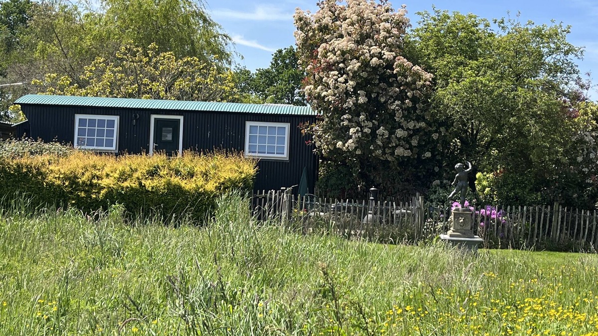 South Gorley Cottage | SHEPHERD'S HUT (DELUXE). Beautiful 1 bedroom, with patio, ideal for couples.