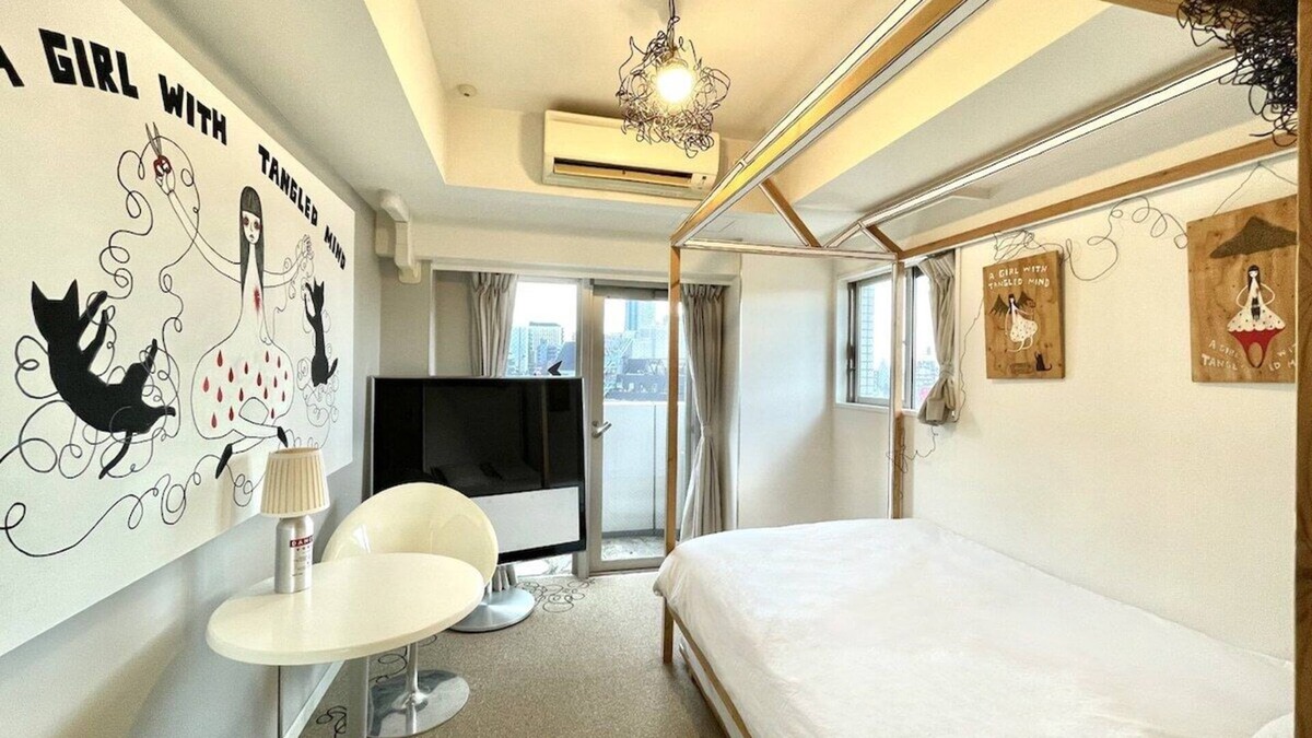 Dogenzaka Apartment | Shibuya station 5min. QCQC studio-Grey