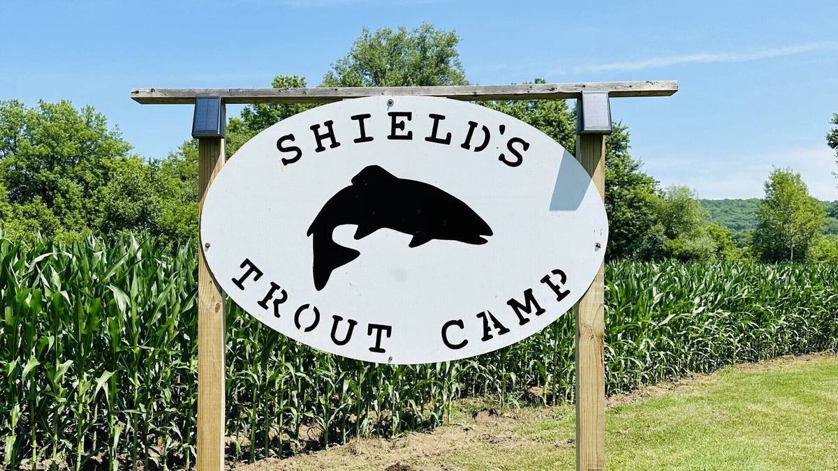 Pierce County Cabin | Shields Trout Camp. Private cabin 50 feet from trout stream with river view.