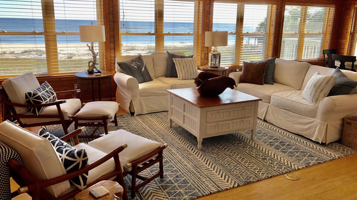 Alligator Point House | "Shifting Sands" Private Beach Front 3 Bd, 2 Bath, sleeps 8
