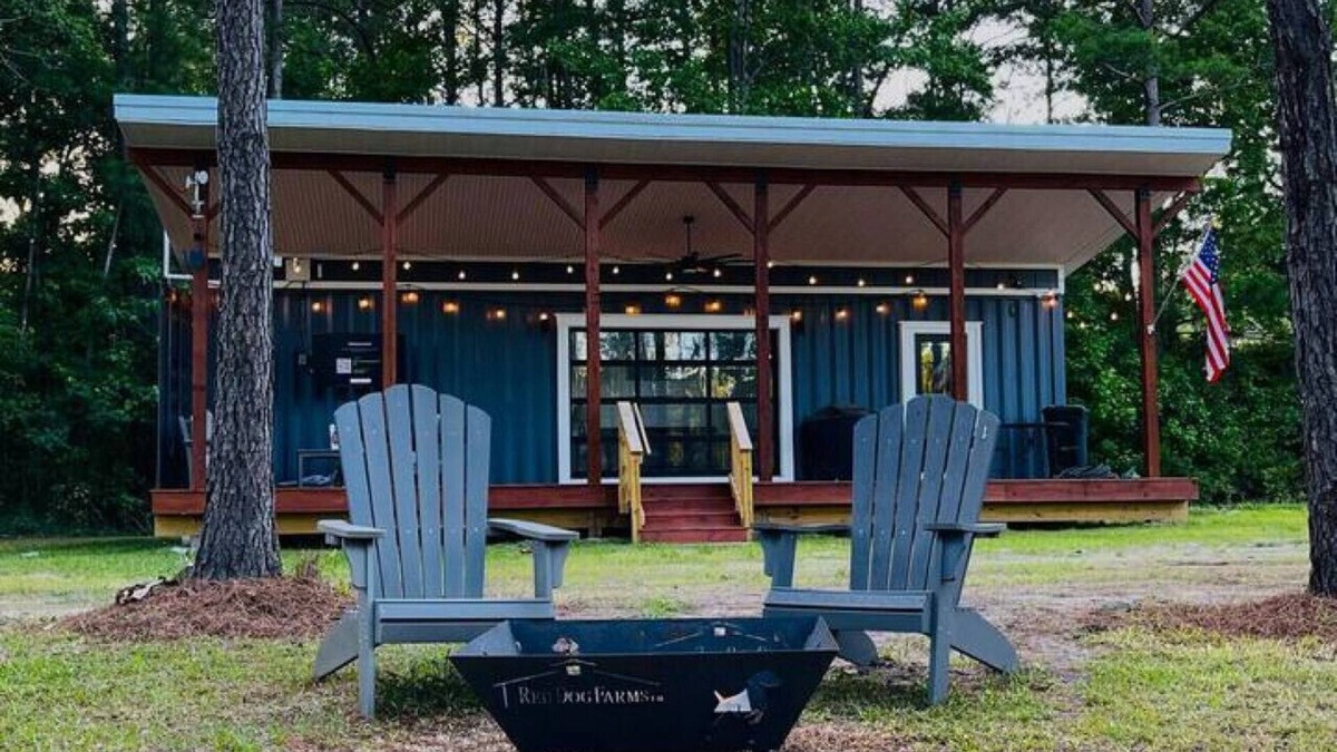 Rocky Point Cabin | Shipping Container Cabin Couples Paradise!