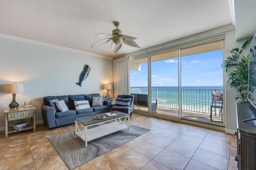 Panama City Beach Apartment | Shores of Panama 602 2 BR 2 Ba beachfront balcony