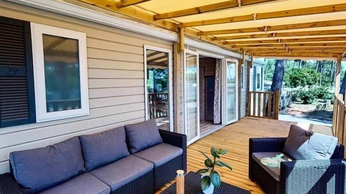 Coulanges House | Siblu – Domaine de Dugny * - Mobil home Wellness 3 hp Signature without air conditioning 8 people