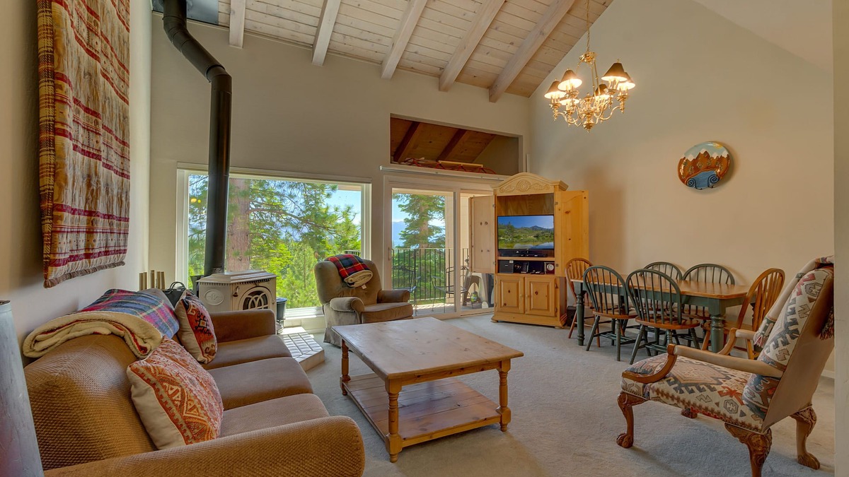 Carnelian Woods House | Sierra Bella: 3 BR, 2 BA Townhouse in Carnelian Bay, Sleeps 8