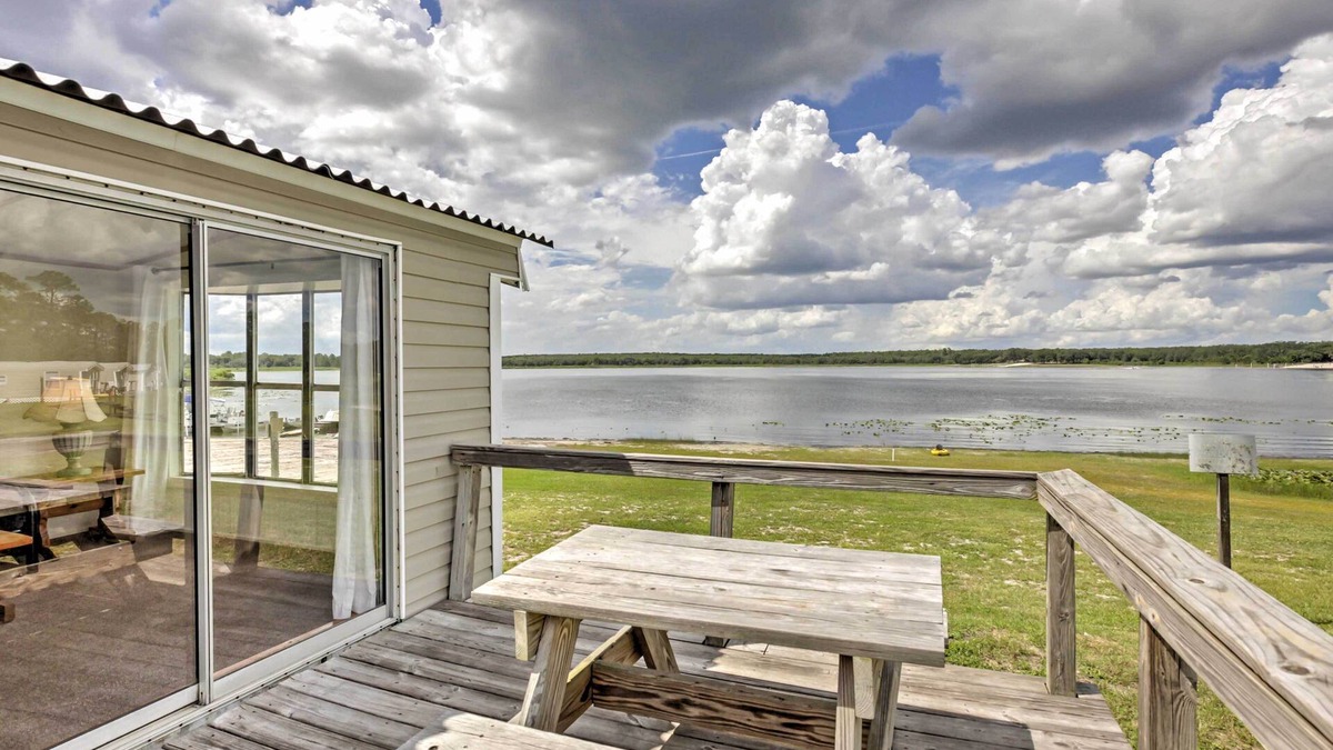 Silver Springs Cabin | Silver Springs Cabin w/Deck - Right on the Lake