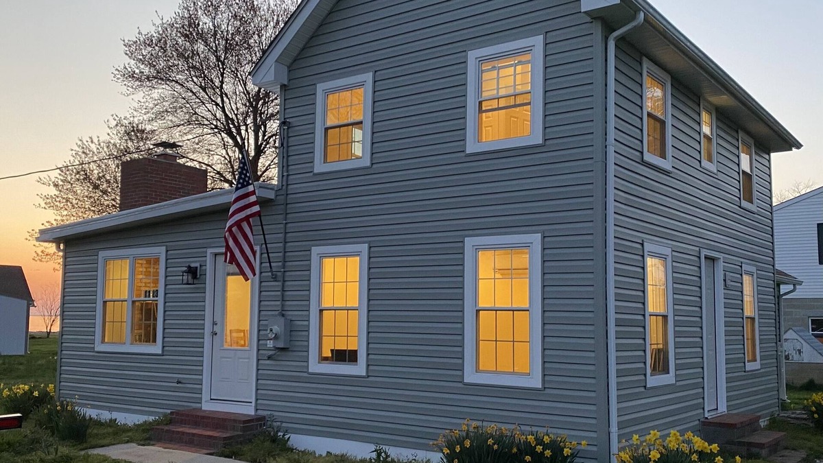Fishing Creek House | Single family home with screened porch.