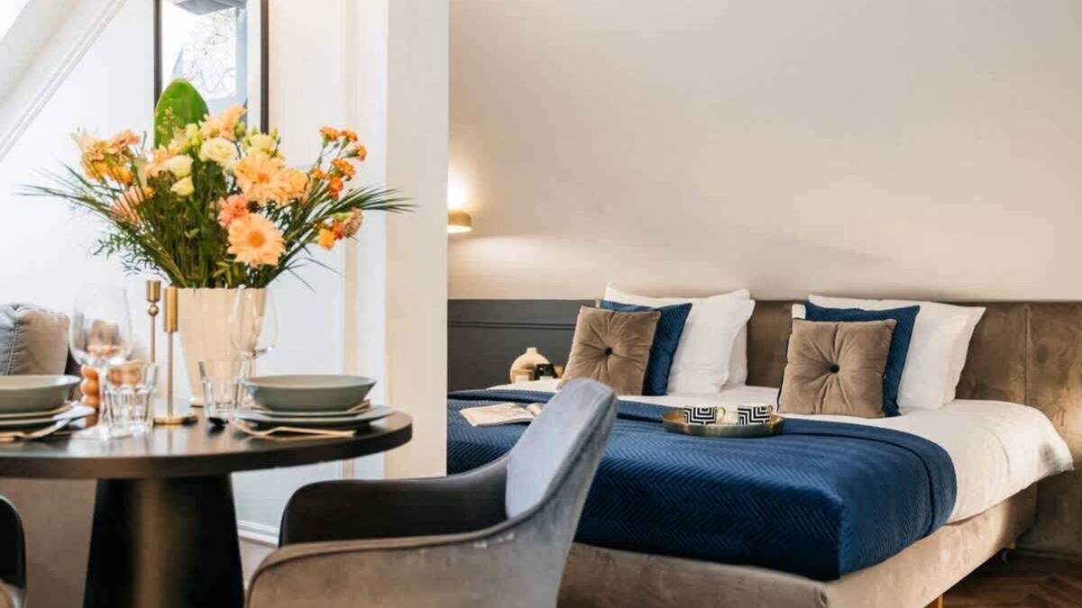 Stare Miasto Apartment | Single room with a Old Town view