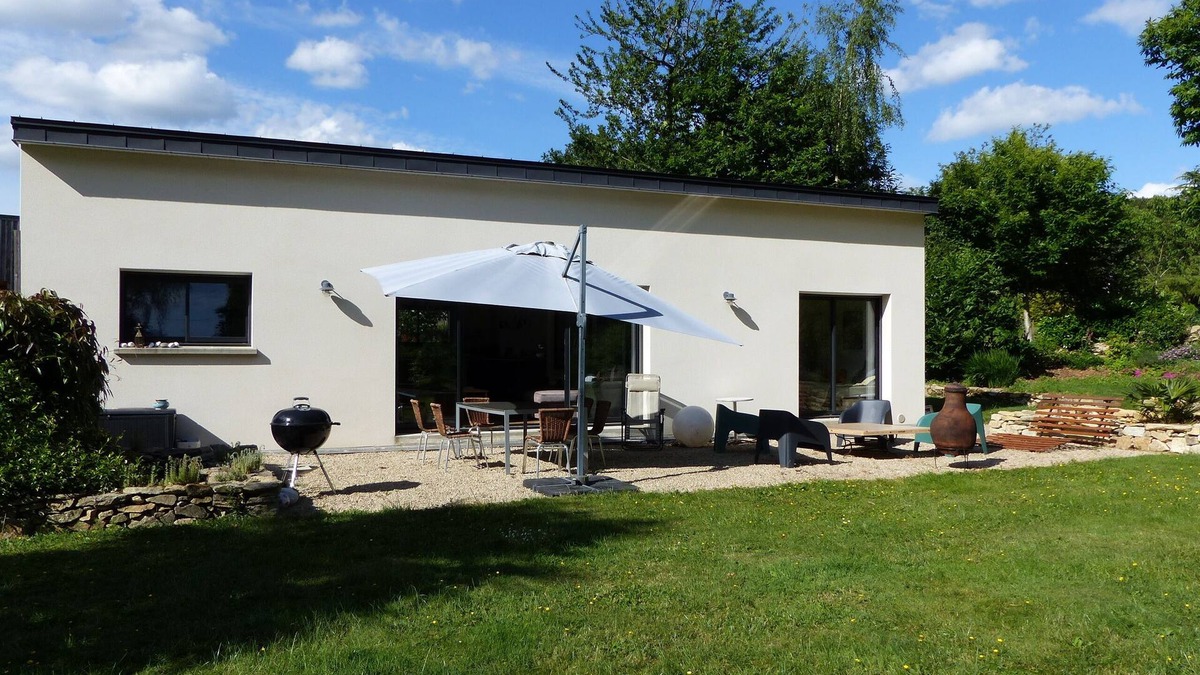 Saint-Nolff House | Single storey house 100m² 5mn from Vannes - 1600m² garden