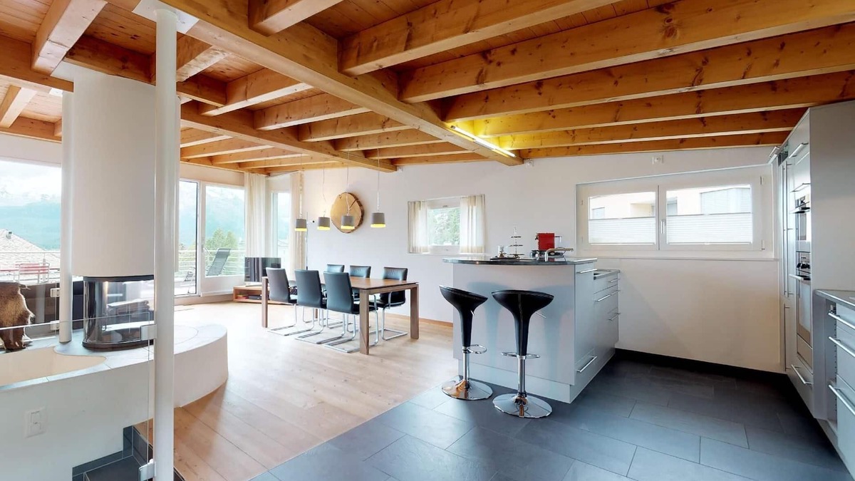 Samedan Apartment | Situated just above the village centre of Samedan you will find the popular apar