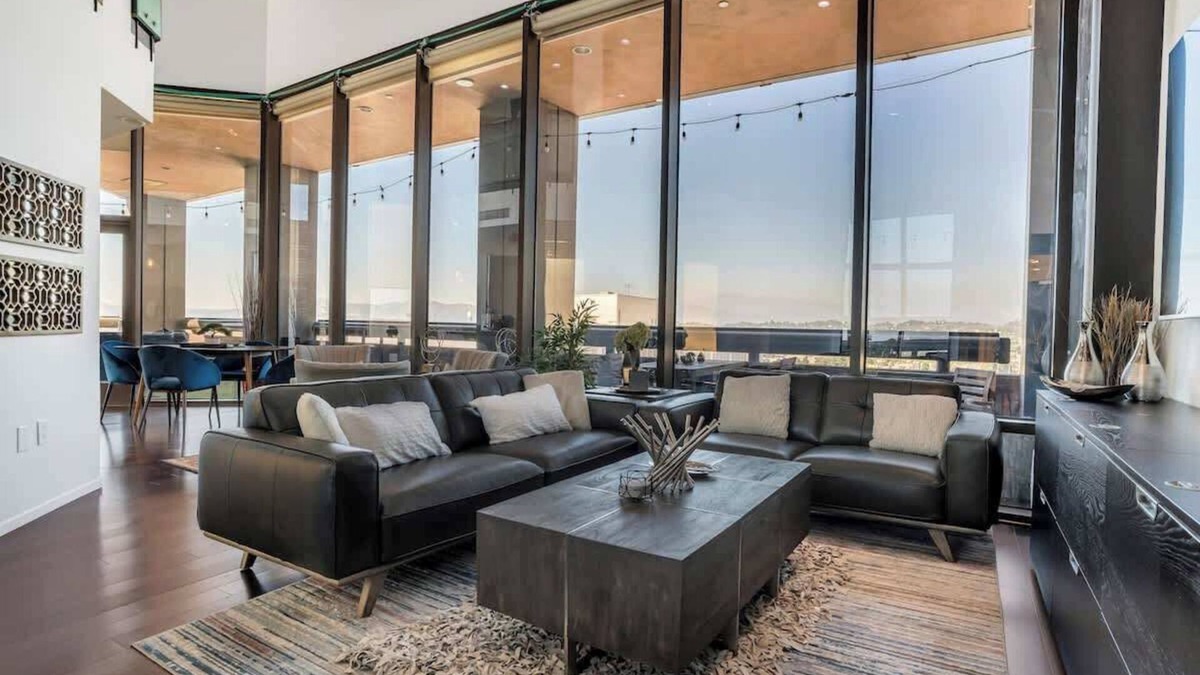 City West Apartment | SK Living | DTLA | 2 Level Penthouse | Balcony