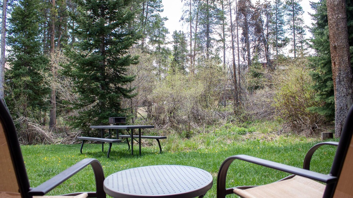 Four O'Clock Condo | Ski-In. 3 Blocks To Town. Hot Tub. Private Deck.