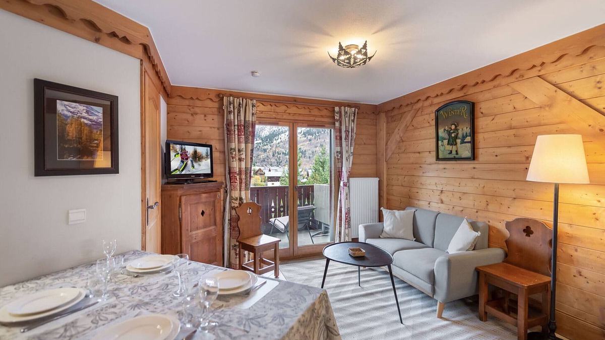 Meribel Village Apartment | Ski-In/Ski-Out Apt with Pool, Spa & South-Facing Terrace