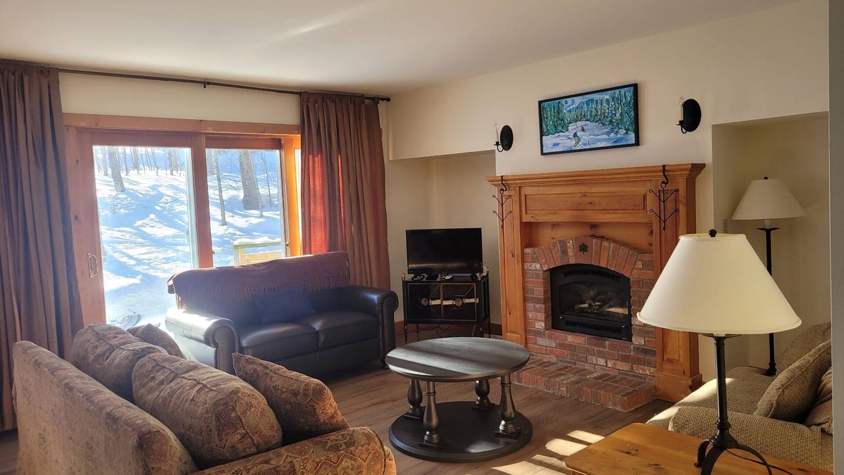 North Troy Condo | Ski in/Ski out at Jay Peak- 10 feet from Grammy Jay Run