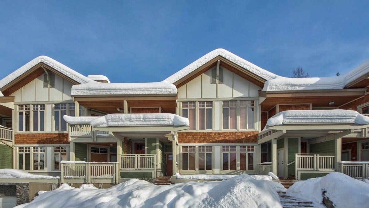 Sun Peaks Condo | Ski in Ski out condo with private Hot Tub backing on Golf course. 2 bed 2 bath.