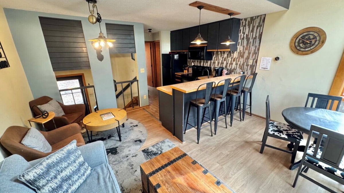 Lutsen Apartment | Ski in Ski out Lutsen Townhome Pool Fitness Sauna and more