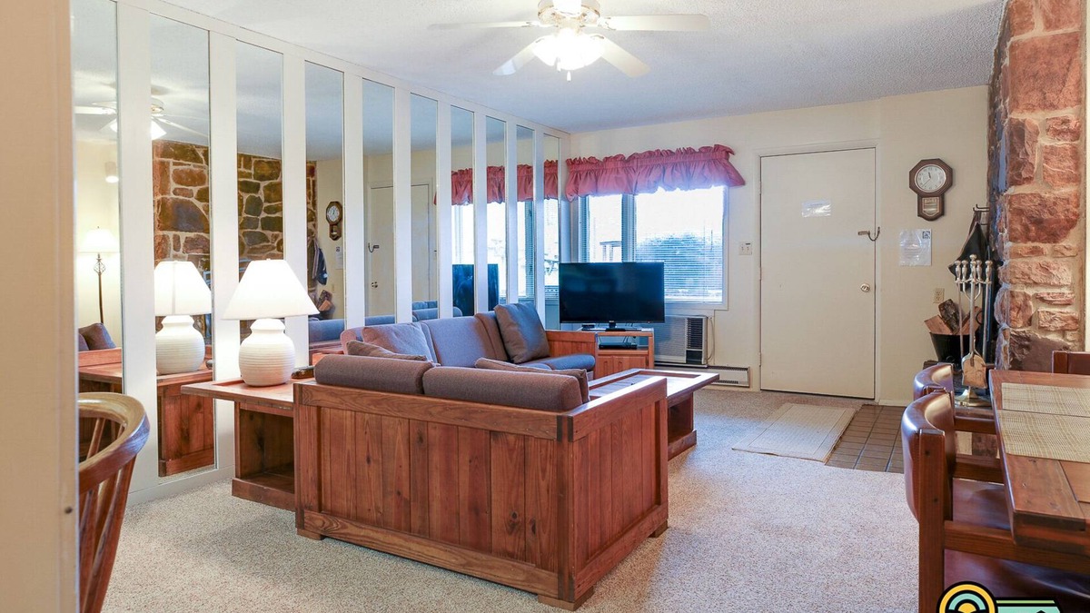 Mount Jackson Condo | Ski/MTB/Golf Condo (#105) - Slope side | Walk out to ski slopes & mountain bike park!
