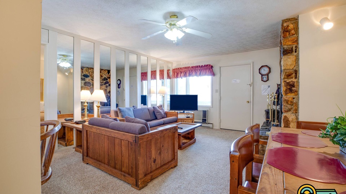 Mount Jackson Condo | Ski/MTB/Golf Condo (#111) - Slope side | Ski slope & Resort views | Walk-in access!