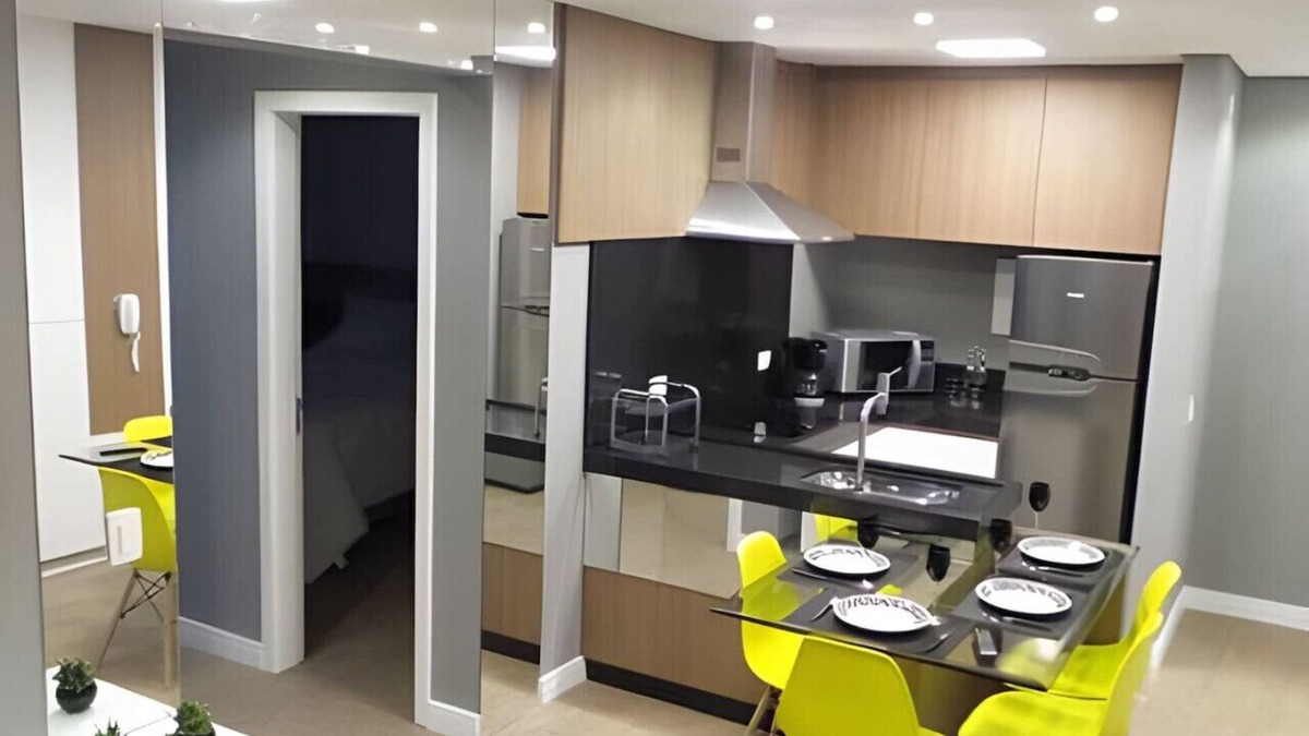 Bigorrilho Apartment | Sky Batel Soho | 2 Bedrooms with Vacancy in condo club
